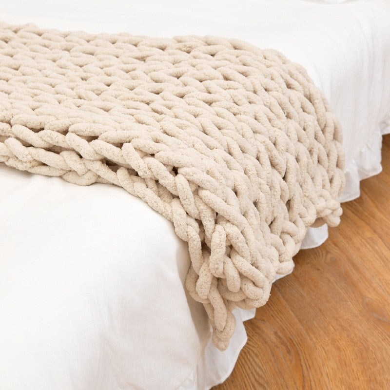 Knitted Calming Blanket